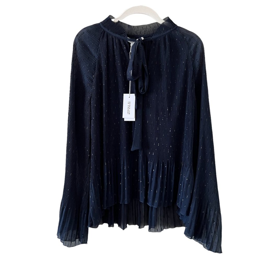 NWT Derek Lam Midnight Blouse Size 8